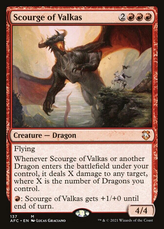 Karta Magic: The Gathering – Scourge of Valkas